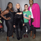 Danielle Brooks, Cardi B, Christian Siriano and Leslie Jones pose backstage for the Christian Siriano fashion show during New York Fashion Week: The Shows at Pier 59 on Sept. 9, 2017, in New York City.